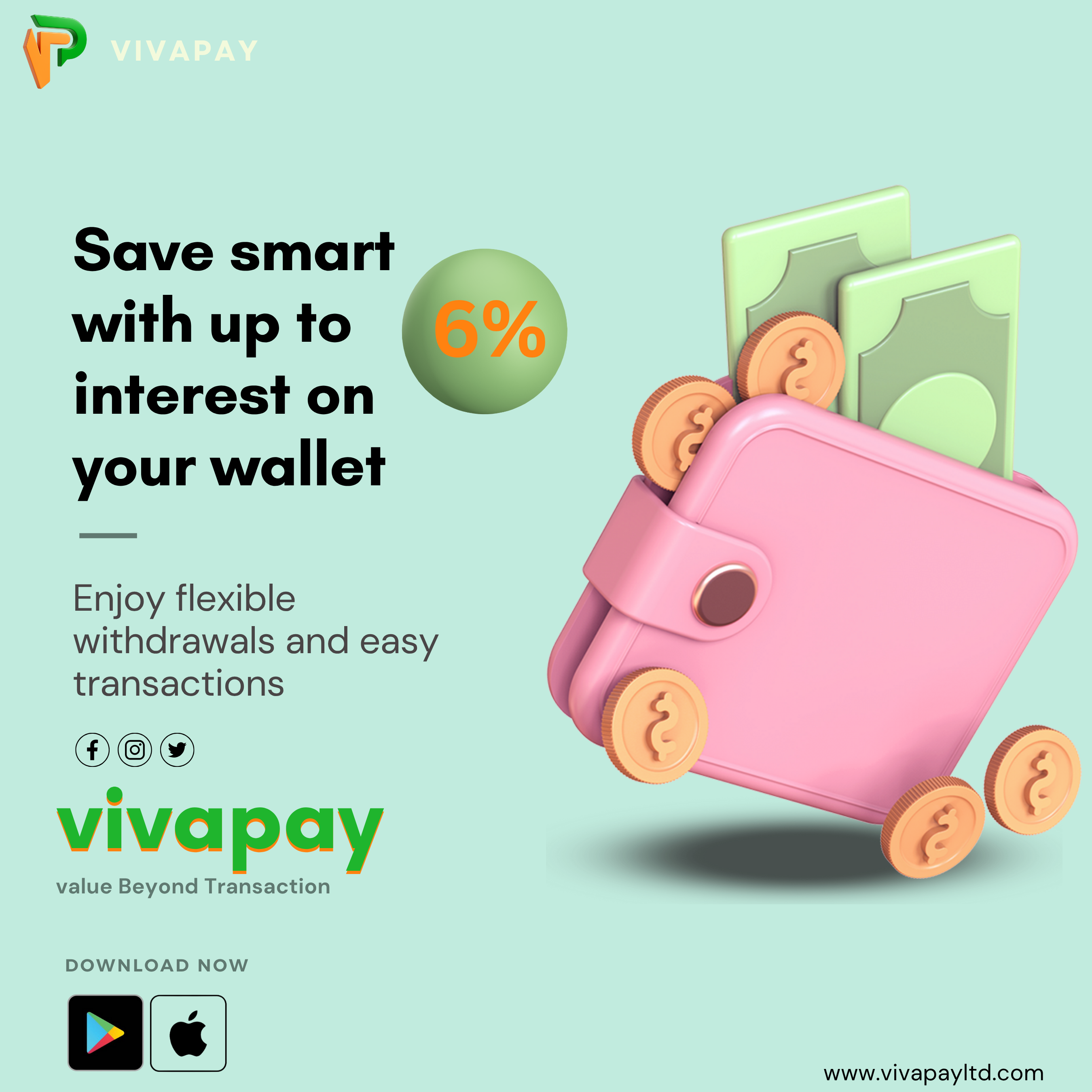 Vivapay App Screenshot